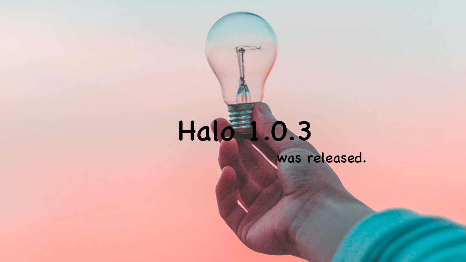 Halo 1.0.3 发布 的封面图