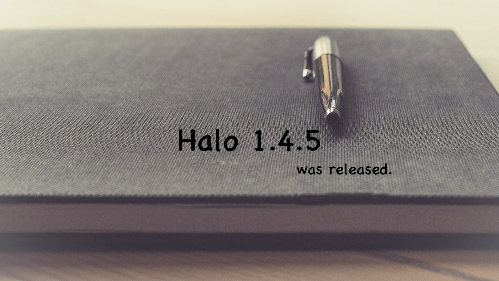 Halo 1.4.5 发布 的封面图