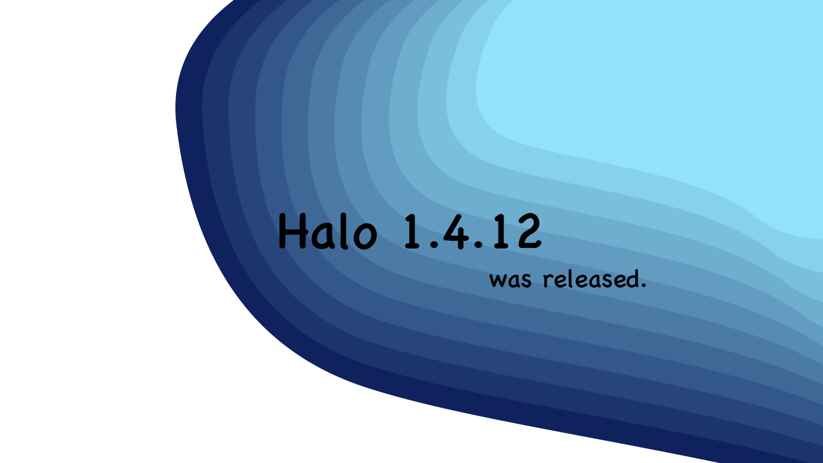 Halo 1.4.12 发布 的封面图