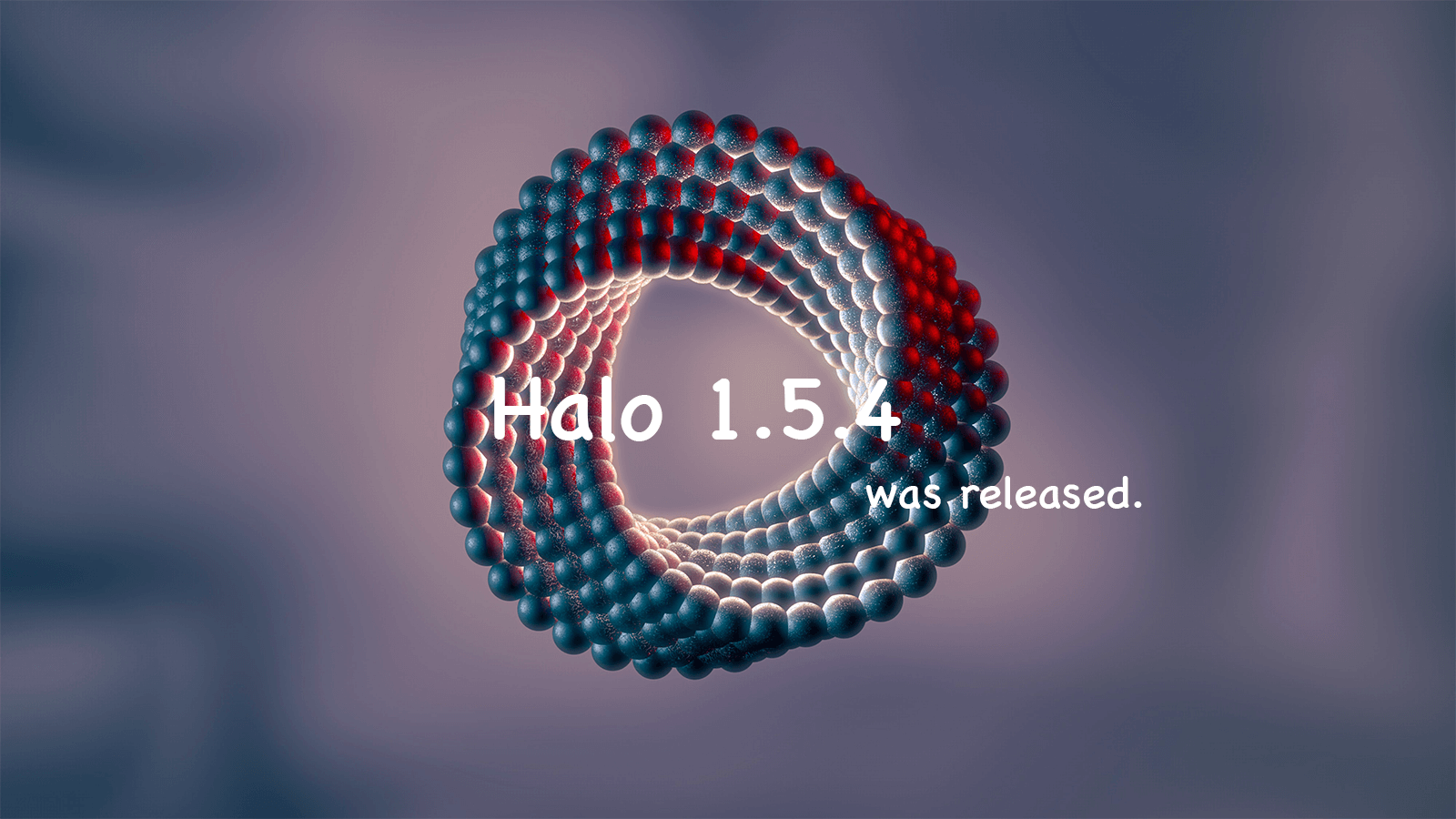 Halo 1.5.4 发布 的封面图